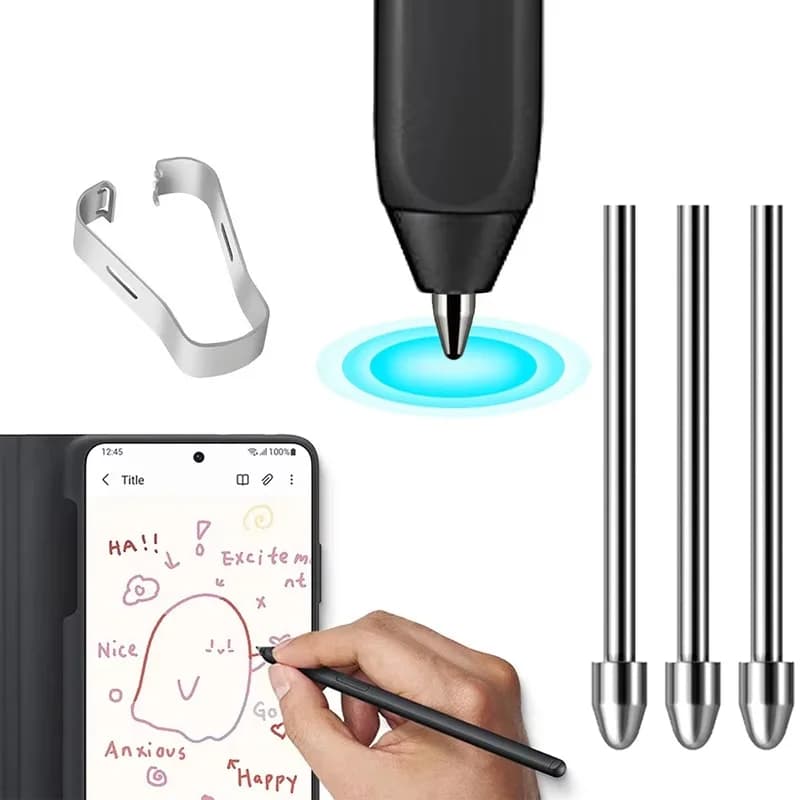 Punte di ricambio per penna stilo touch per tablet Samsung, punte di ricambio per Galaxy S24 S24 Ultra Tab S6 Lite S9 S9U S9FE