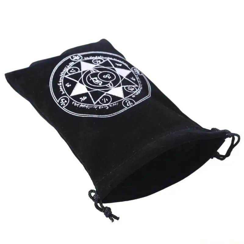 31BE Borsa alla con coulisse Tarocchi Borsa porta carte con coulisse Sacchetti