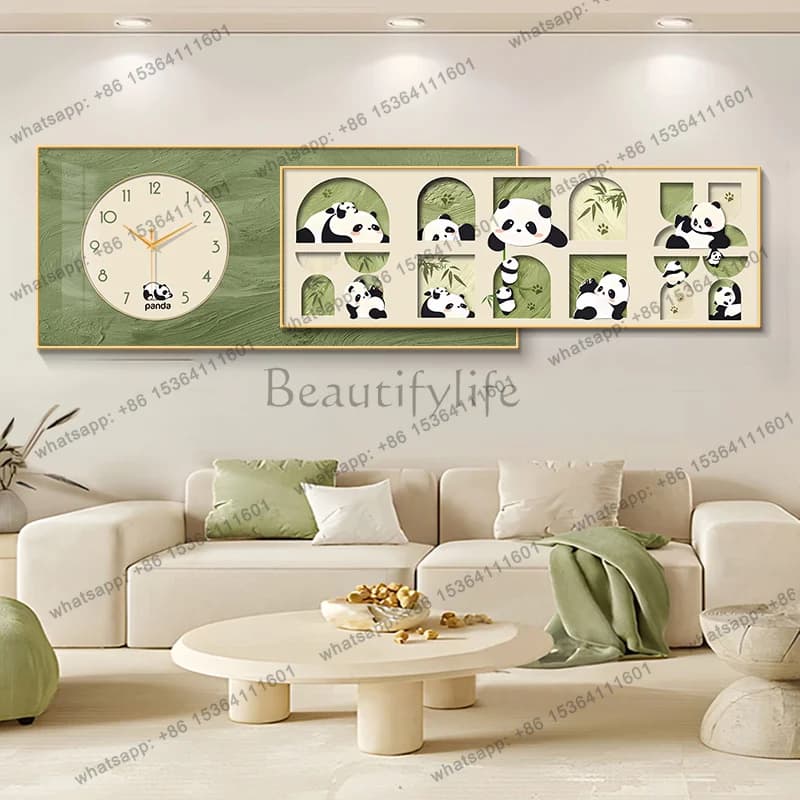 Large Wall Clock Luxury Battery, Modern and Cute For Office, Bedroom, Bathroom, Nordic Style, Home Decoration