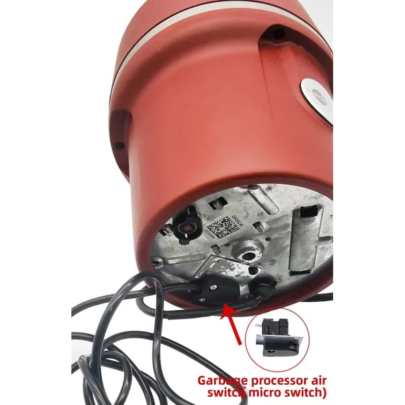 For insinkerator food waste processor air switch pneumatic micro-motion 32mm button universal accessories