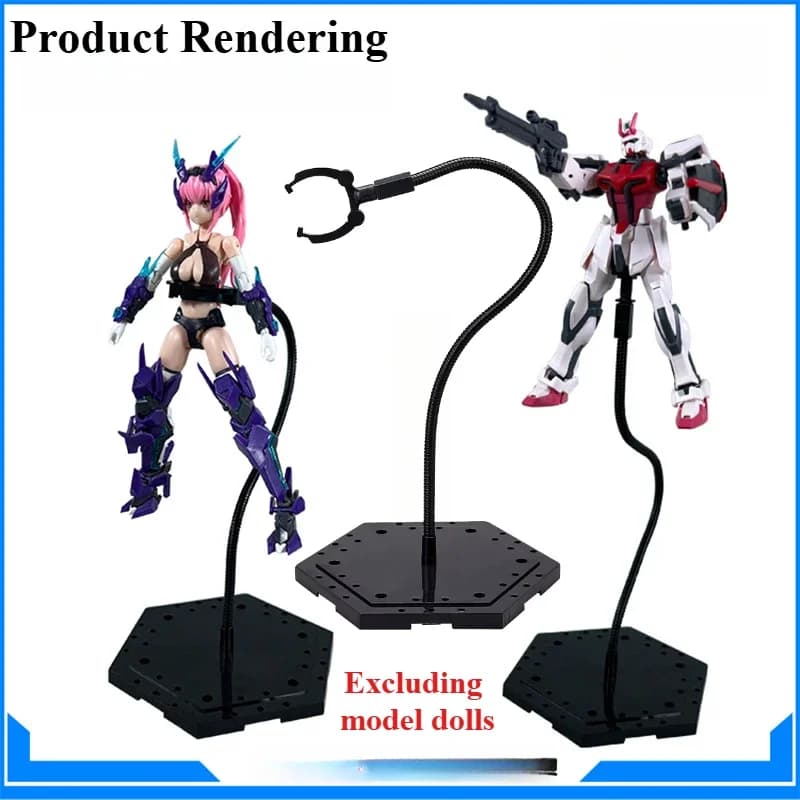 Staffa per tubo serpente da 25 cm Staffa per espositore base per action figure per animazione di figure Cinema Modello di gioco Accessori per staffe giocattolo