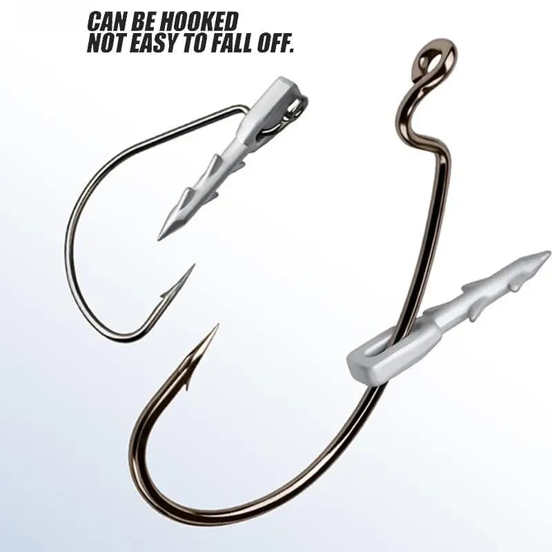10PCS Fishing Sinkers Worm Lure Weight Insert Nail Sinker Finesse Neko Rig Tackle Carp Bass Trout Saltwater Freshwater Gear Tool