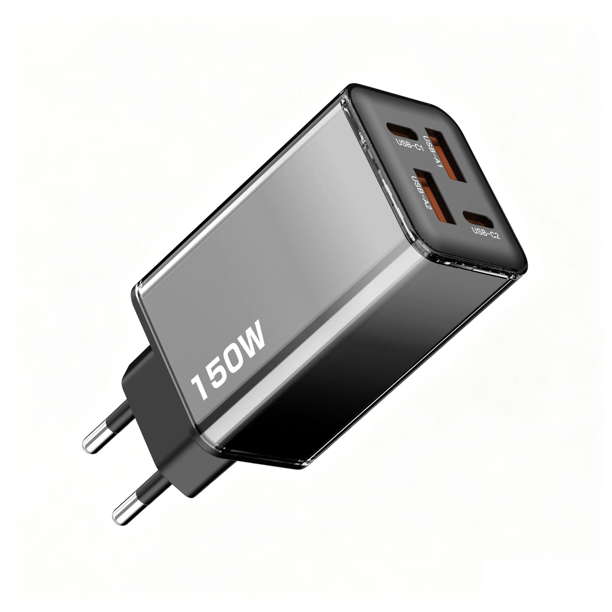 150W USB Type C Charger USB QC3.0 Fast Charging Mobile Phone Charger Travel Adapter For iPhone 17 Samsung Xiaomi EU/US Plug Head