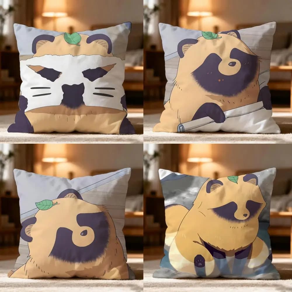 With You And The R-Rain Pillow Case Cushion Cover Soft Washable Pillow Case Multi-Scene For Couch Bed Travel Office Use