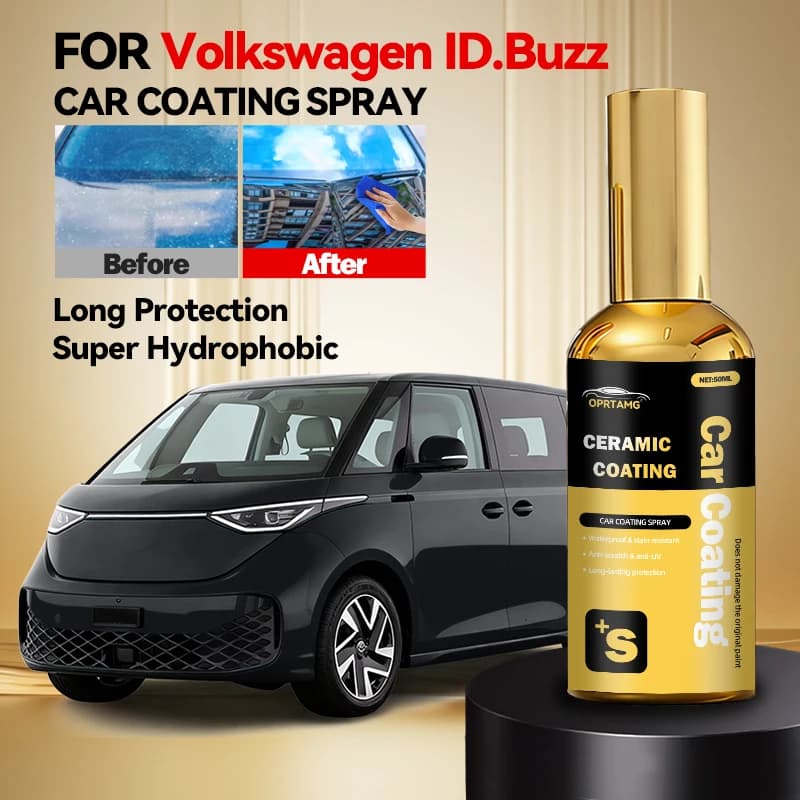 Rimuovi Graffi Auto, Strumenti per la Cura della Vernice, Liquido Nano per la Riparazione di Graffi e Effetti Swirl, Ceramica per Auto Volkswagen ID.Buzz