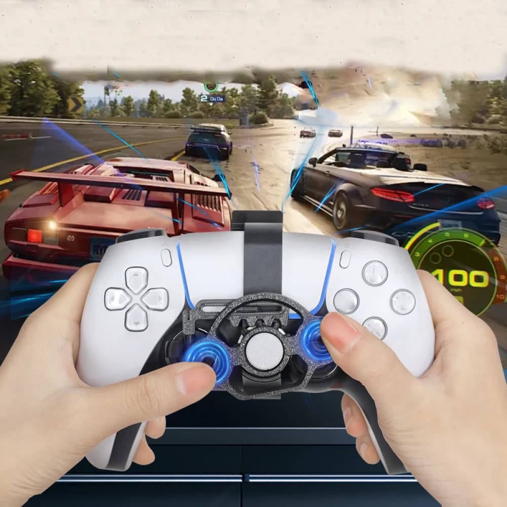 Per PS5 Pro/Slim Mini Volante per controller di gioco PS5 Sostituzione ausiliaria Accessori per la stampa 3D