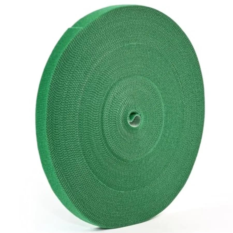 Fascette in nylon riutilizzabili da 25 metri x 1,2 cm per piante rampicanti, cinghie da giardino, nastro morbido di supporto per pomodori e cavi