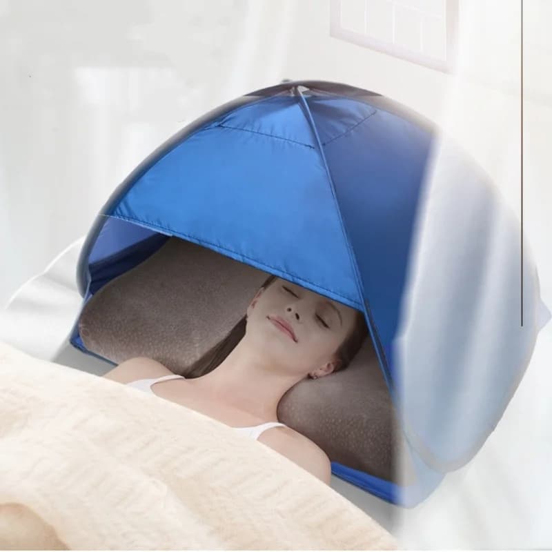Il bagno di sole sulla spiaggia all'aperto deve: avere! Tenda di protezione per la testa, riscalda la testa sul dormitorio/letto interno e doppi come supporto per telefono, multiuso