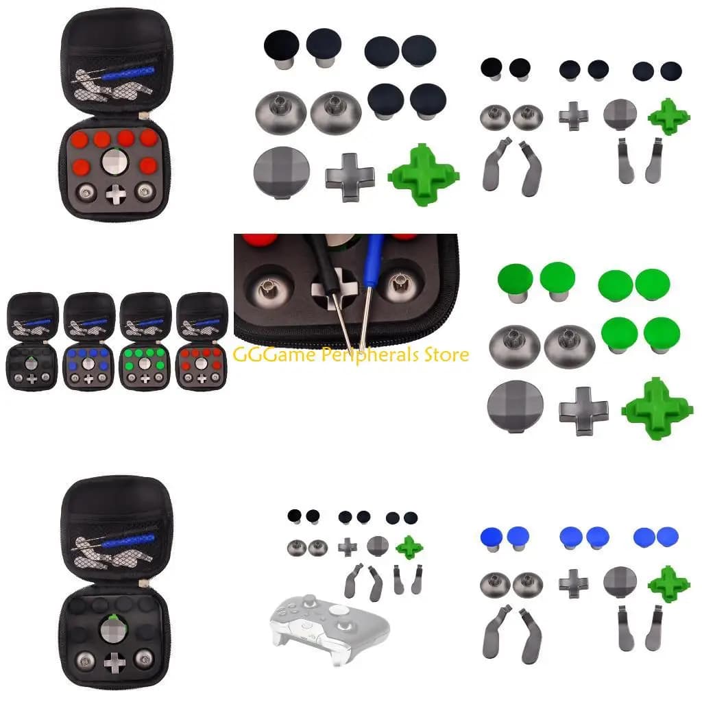 Set pulsanti della maniglia U55B per inclusa riparazione 4 paddle e 6 joystick