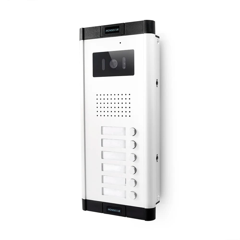 XC061-6 Telecamera per campanello da esterno 520C-6 per campanello intelligente video e audio HOMSECUR HDS per 6 appartamenti