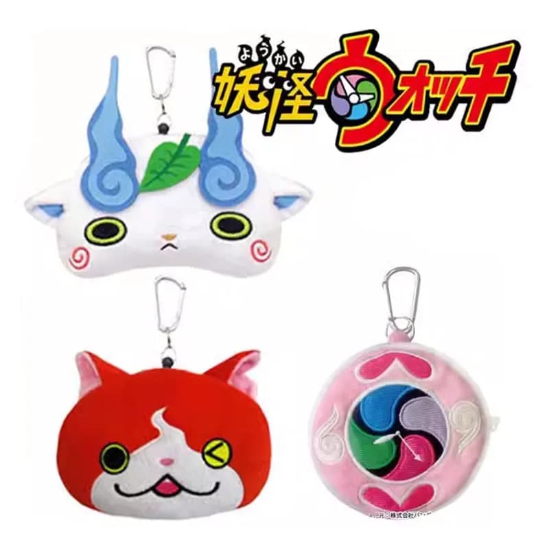 New watch Yo-Kai Jibanyan Komasan girls kids purse in small wallets for women