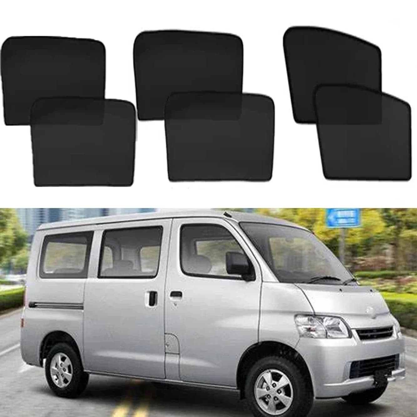 Parasole Magnetico per Auto, Tendina Parasole per Parabrezza Anteriore, Accessori per Subaru Bongo Daihatsu Gran Max S400 2008 ~ 2024