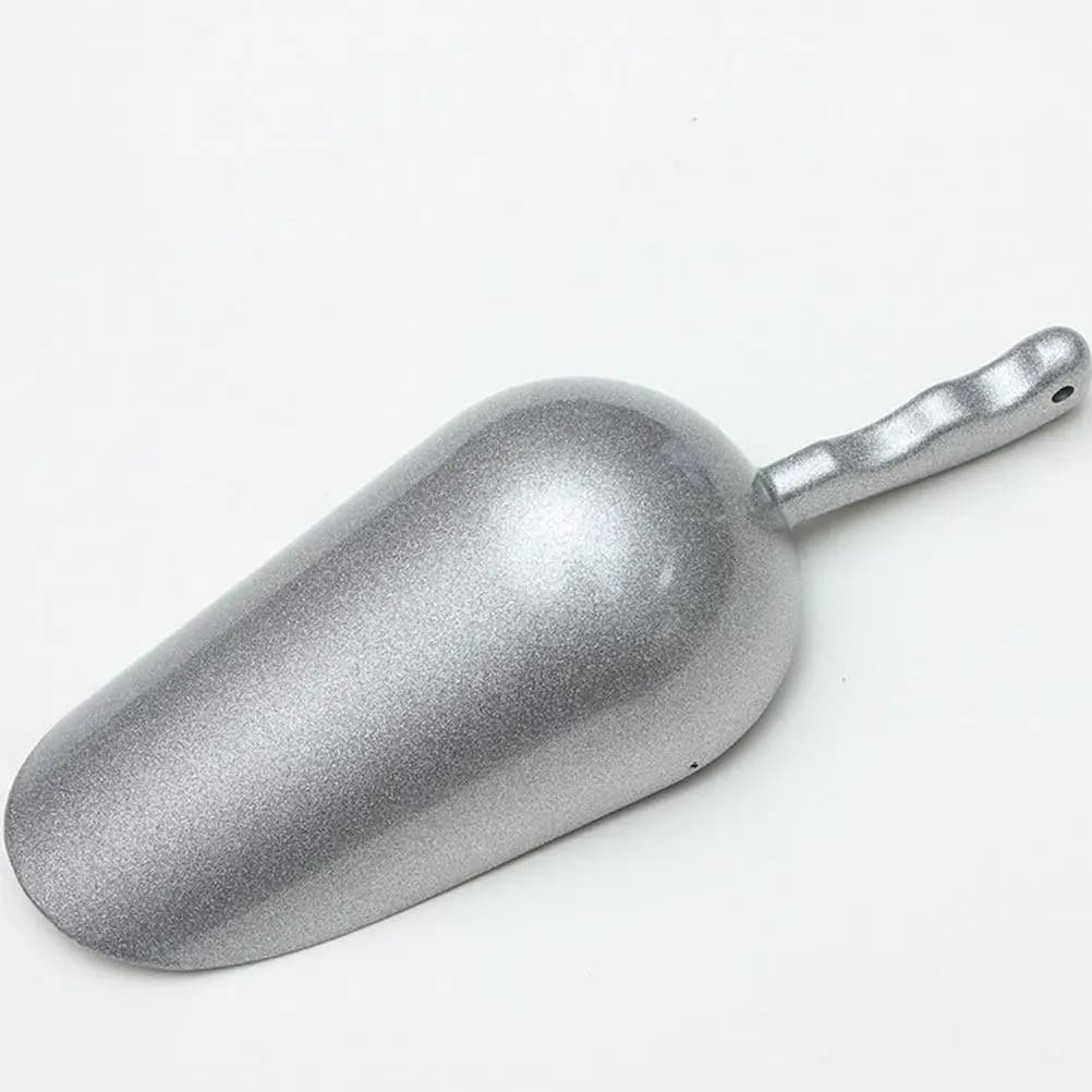 1 Pezzo Paletta Multiuso in Lega di Zinco con Manico Ergonomico, Resistente all'Usura e Antiruggine, per Cereali, Riso, Ghiaccio, Frutta Secca, Farina