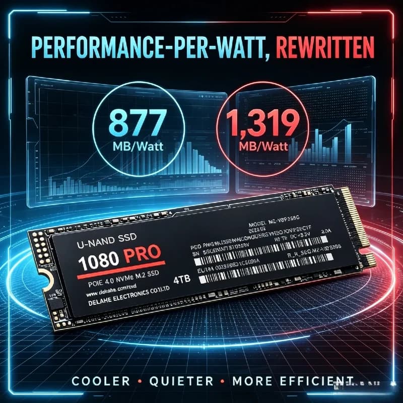 NEW Original 1080PRO M.2 NVMe PCIe 4.0 Internal SSD Up To 7450MB/s Fast Read‑Write Solid State Drive For Laptop Desktop PC