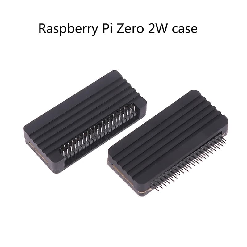 Raspberry Pi Zero 2 W Aluminum housing Armoured shell with thermal bearing Heat dryer GPIO Header passive cooling