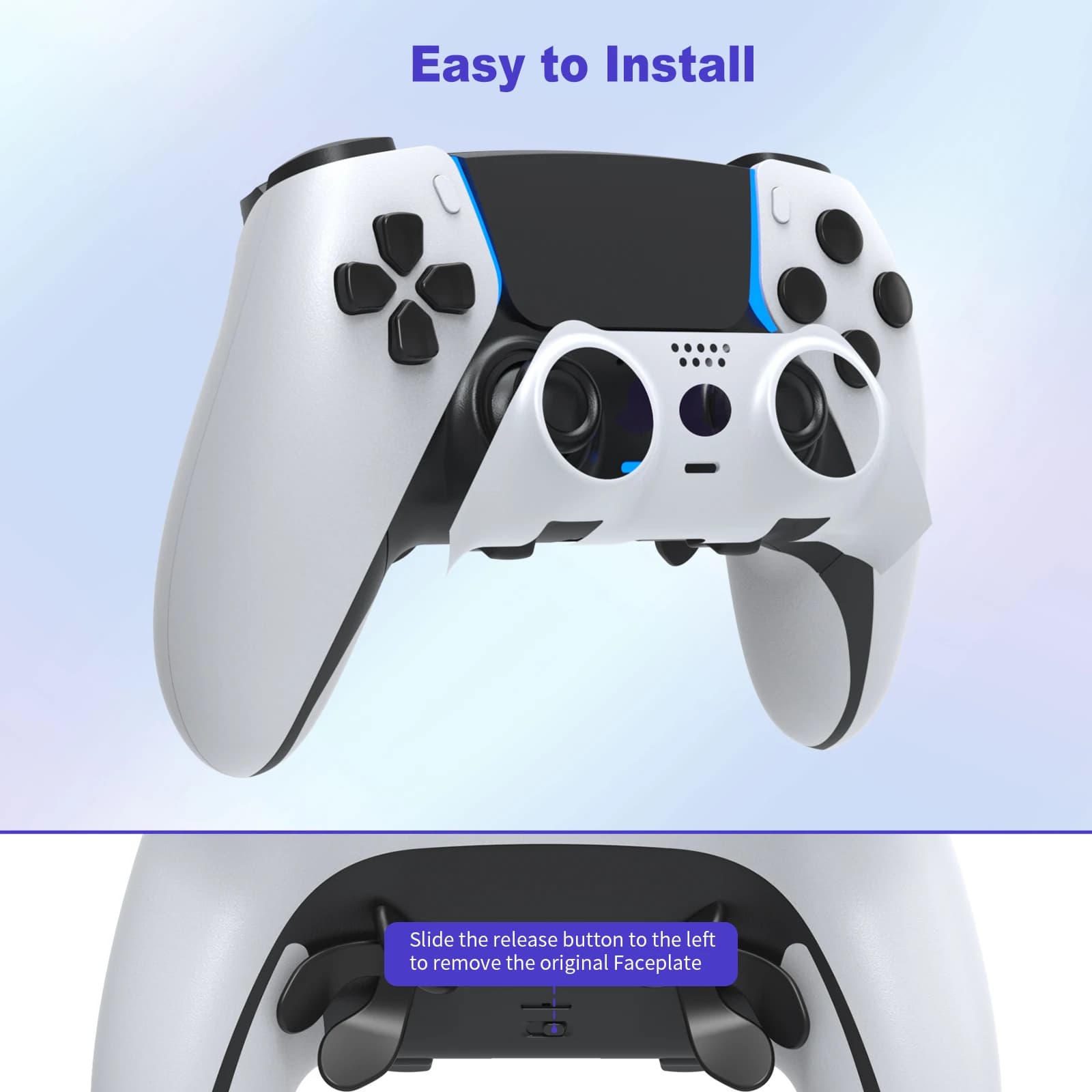 Per la striscia decorativa della copertura decorativa del Controller del bordo PS5 per gli accessori PS5