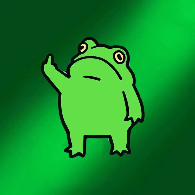 1Pc Funny Frog Sticker Waterproof Vinyl Decal for Motorcycle Fairing Fuel Tank Side Panel Scooter Helmet