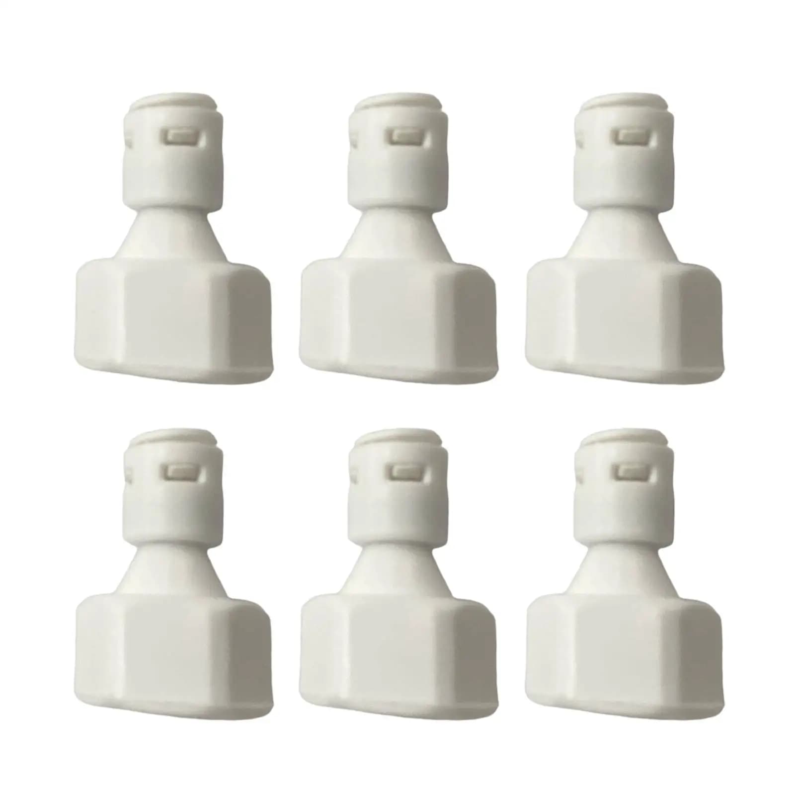 Valvola a Sfera con Connessione Rapida da 1/4 di Pollice OD, Connettore in Plastica per Linea dell'Acqua per Sistema di Filtrazione RO e Frigorifero