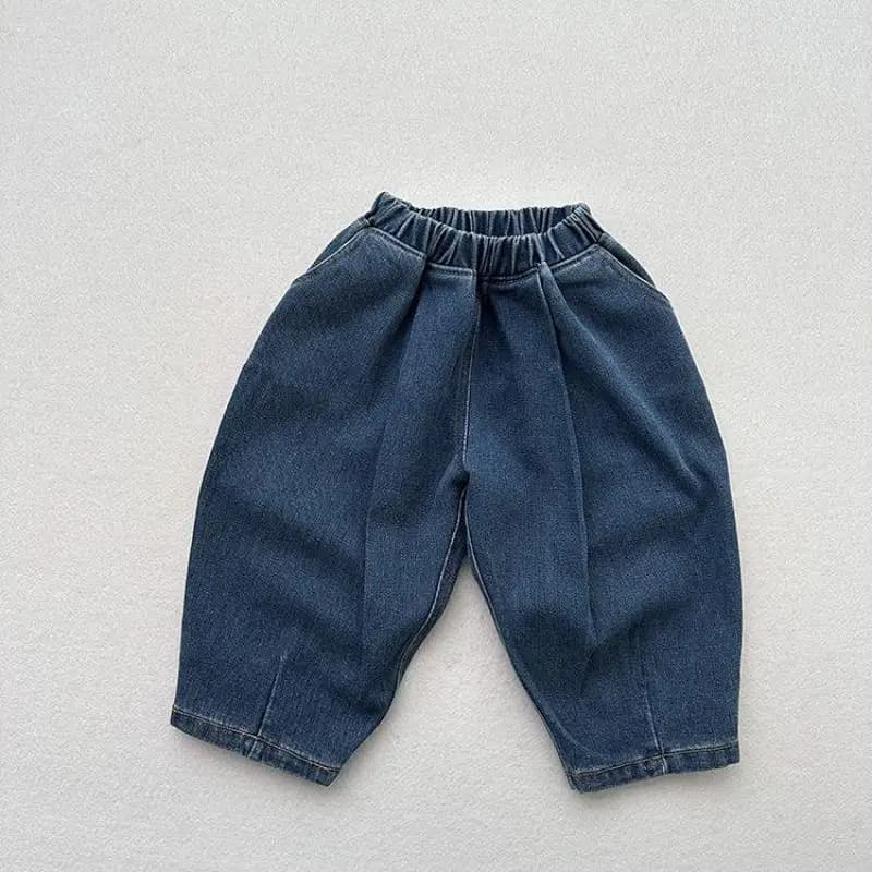 2025 Autunno Nuovi bambini Pantaloni in denim Moda Ragazze Pantaloni casual Bambini Ragazzi Jeans larghi Pantaloni Harem per bambini Vestiti per bambini