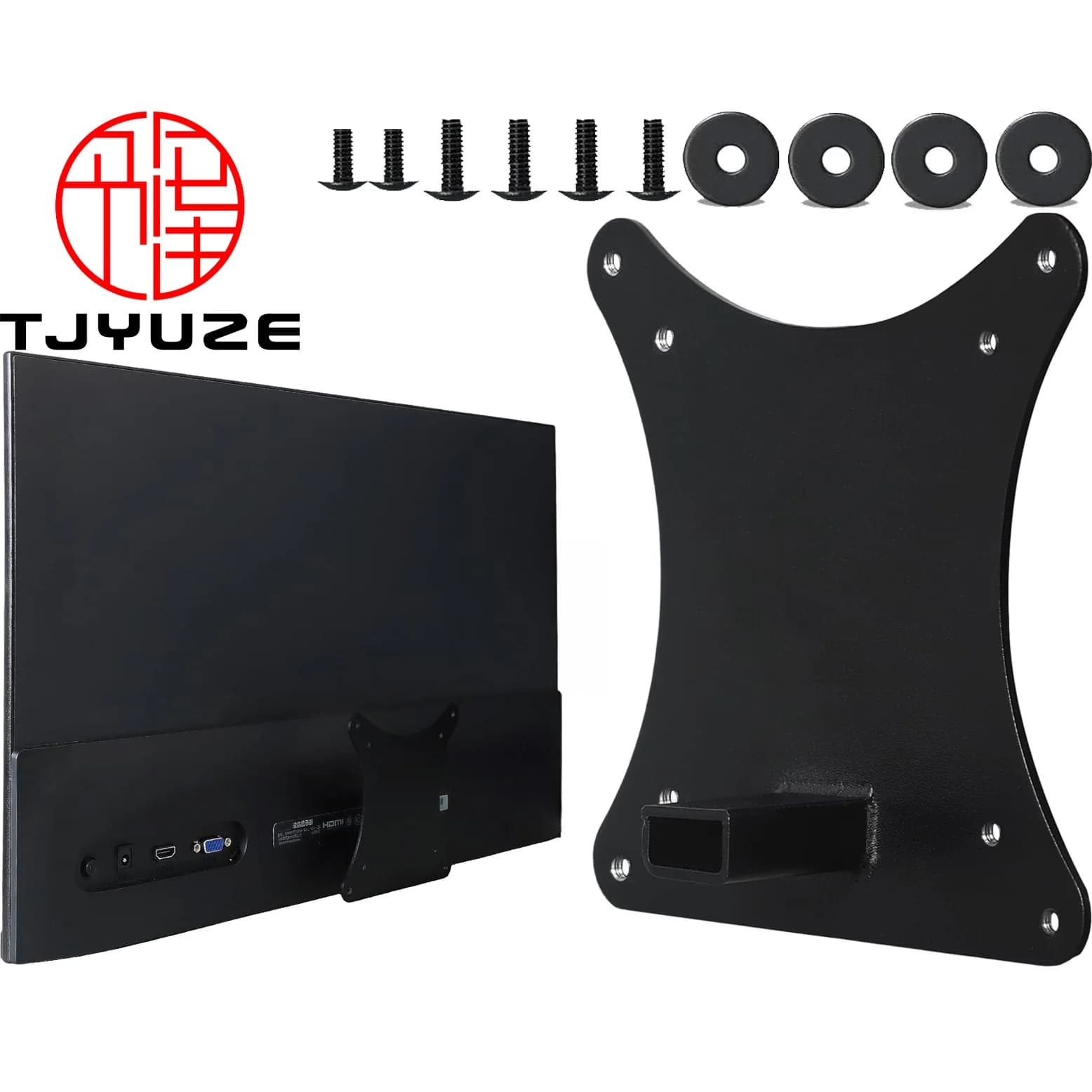 NEW VESA Adapter for XIAOMI Mi 24" Monitor A24 G24 1C RMMNT238NF ​​​​​​​A24FFA-RG by Mount Bracket for VESA 75x75 & 100x100 Arms