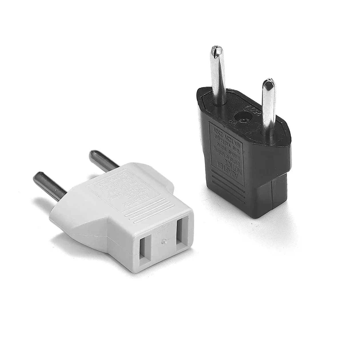 Adattatore per spina da USA a UE Giappone Cinese Americano a Euro Adattatore da viaggio europeo Spina a 2 pin Convertitore di potenza di tipo C Presa elettrica