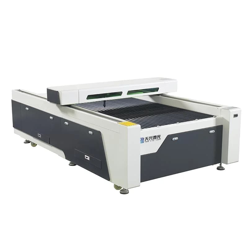 Macchina Professionale per Taglio e Incisione Laser CO2 1325 per Legno, Carta, Pietra, MDF, Acrilico, Plexiglass con Sistema di Raffreddamento ad Acqua e Visione
