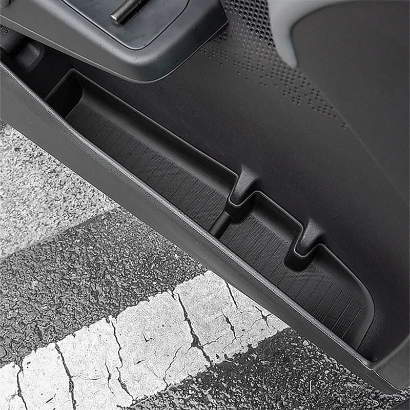 Per Zeekr X 2023 accessori per la decorazione d'interni dell'auto, scatola portaoggetti per porte, pad per slot per porte, scatola anti sporco