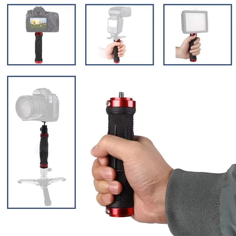 Support Double Dive Fitting Arm with Torch Tray, Compatible with Sony, Gopro, SJCAM, Action Camera, Video Cameras, Smartphone