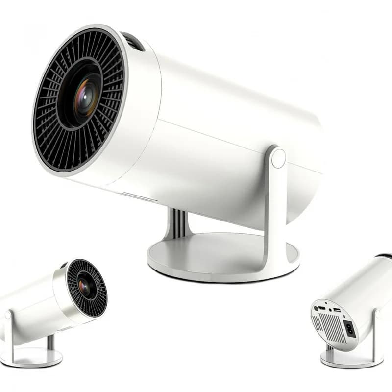 Proiettore Smart HY300 Cannon Barrel Ultra HD per Home Cinema con Proiezione Mobile, Bestseller