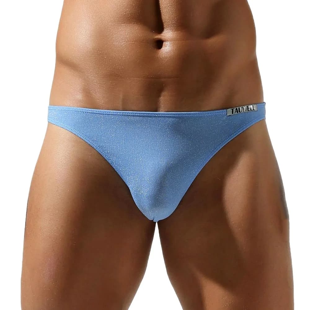 TAUWELL nuovi slip Sexy da uomo tessuti lucidi intimo uomo mutandine a vita bassa slip Bikini moda