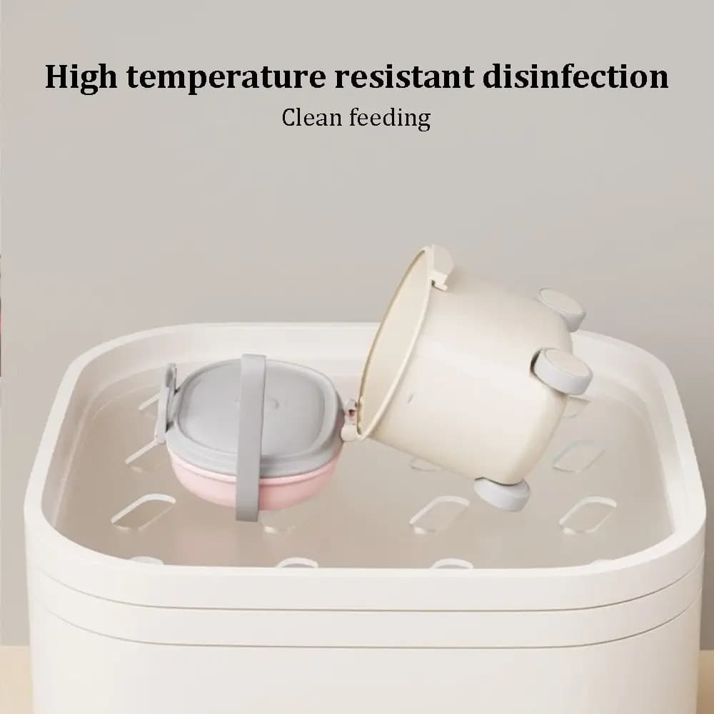 Durable Leak-Proof Formula Dispenser 400ML Moisture-proof Formula Container BPA-Free with Scoop Fork Formula Dispenser Travel