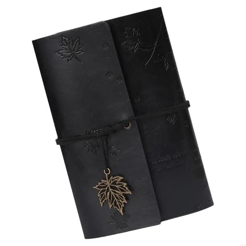 CORA A 6 Travel Notebook Diary Notepad Retro Notebook Journal Notebook PU Leather Notebook School and Office Supplies