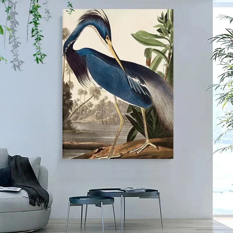 Poster e stampe di fenicotteri, pittura su tela con uccelli, immagine artistica da parete per soggiorno, decorazione per la casa, senza cornice