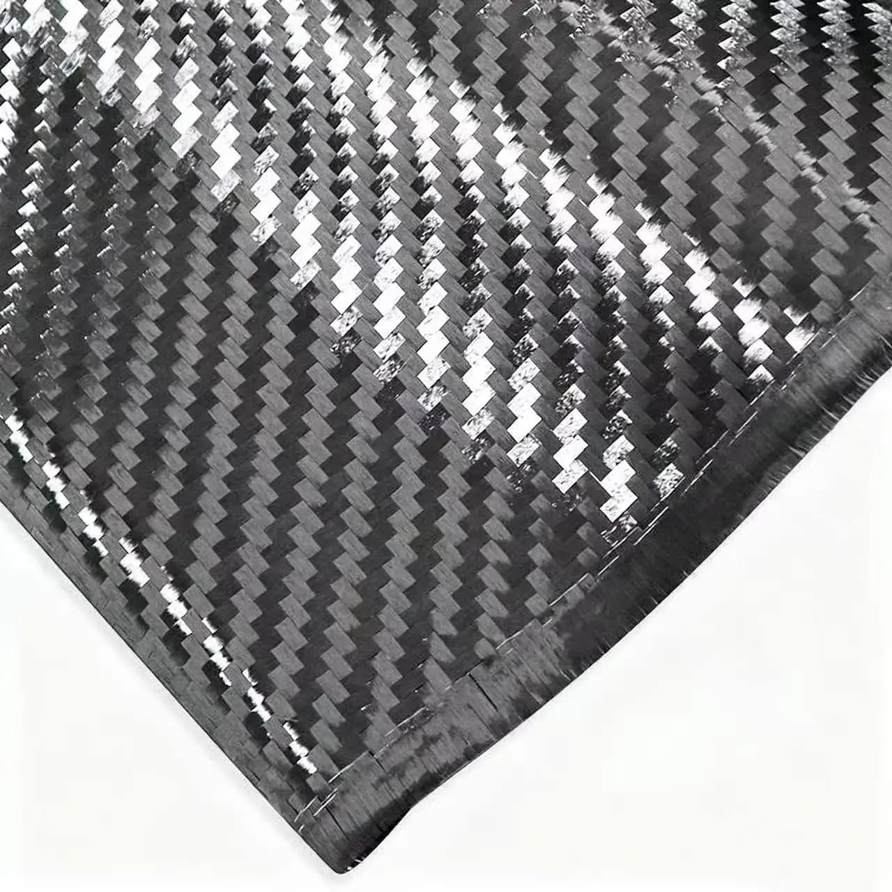 12K 200gsm Real carbon fiber fabric with diagonal W-pattern widening fabric, 40 inches/100 cm x 50 cm, used car modification