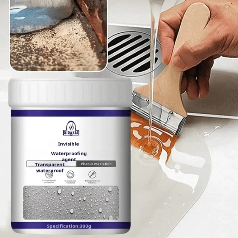 Transparent Moisture-Proof Liquid Waterproof Adhesive for Walls Bathroom Anti-Seepage Indoor Outdoor Durable Waterproofing Agent