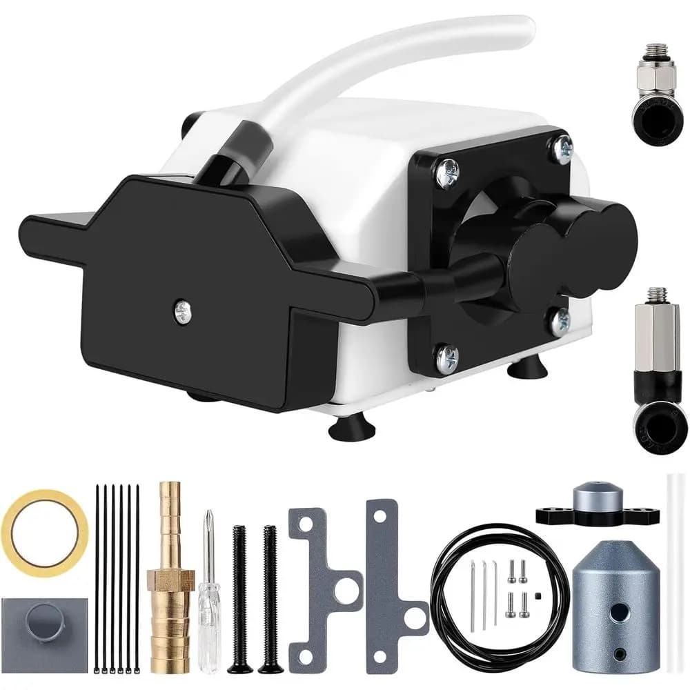 Comgrow Air Assist or Laser Engraver, Air Assist Pump Kit with Adjustable Flow 30L/Min, or CNC Cutting and Laser Engraving, R