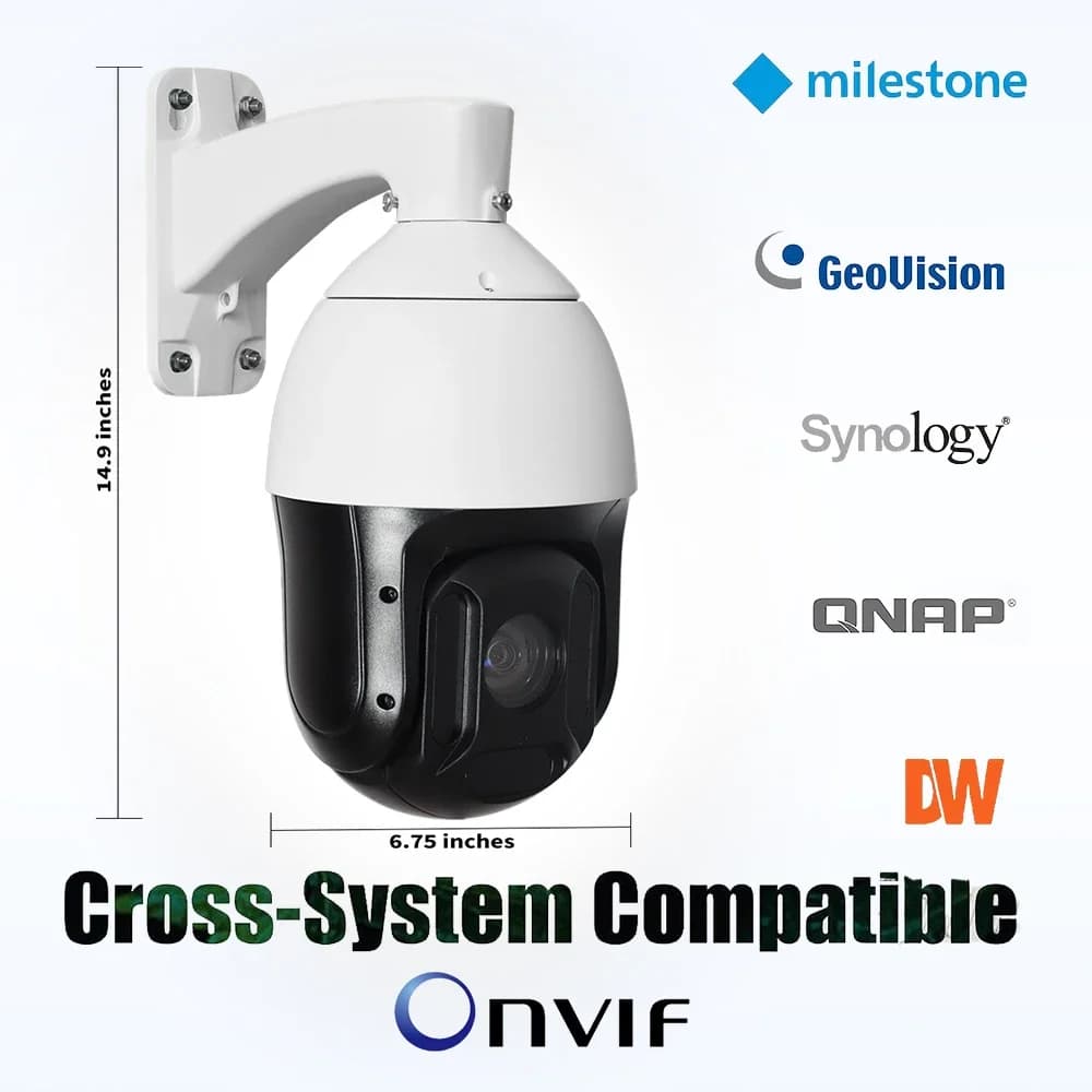 Telecamera di sicurezza con riconoscimento facciale Telecamera Uniview IP SKD Conteggio persone Zoom 20X 30X 36X 40X UNV Telecamera esterna PTZ intelligente