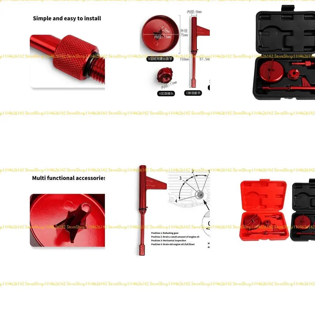 Q2Q4 Transmission Oil Change Tool Metal Oil Filler Transmission Fluid Refilling