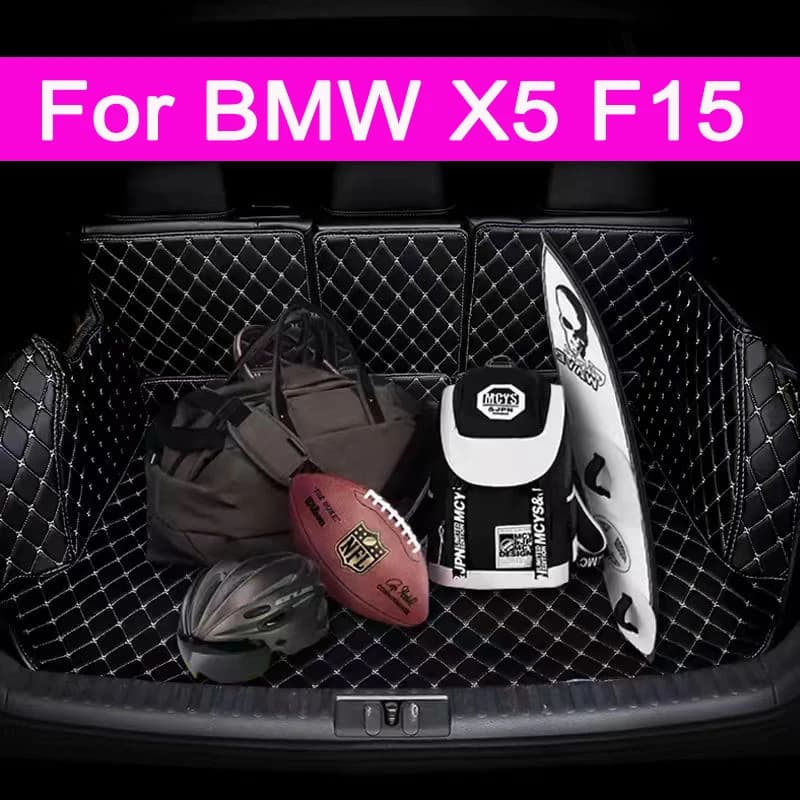 Tappetino per bagagliaio per BMW X5 F15 Cinque posti 2014 2015 2016 2017 2018 cargo liner tappeto accessori interni copertura
