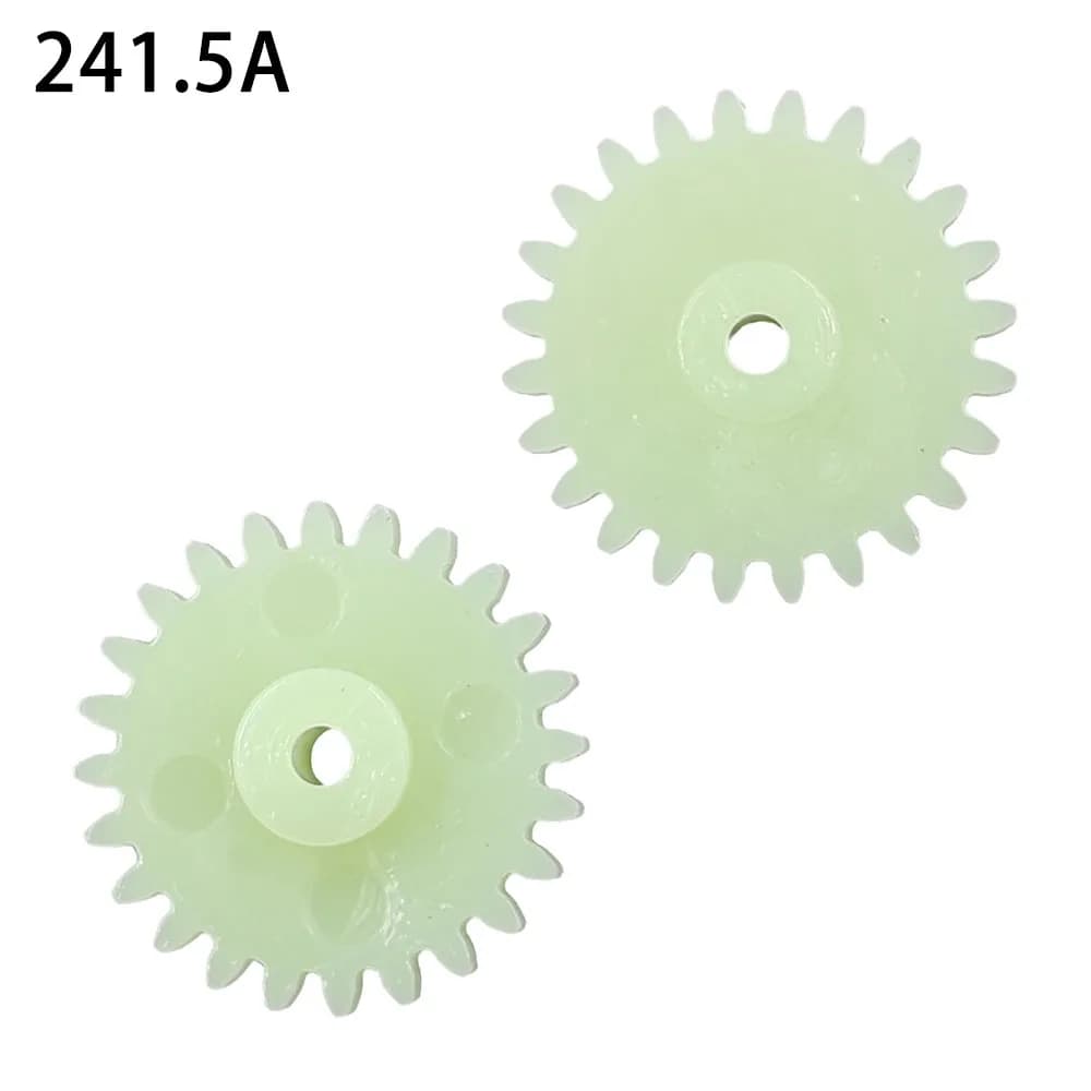 241.5A 0.5M ruota dentata 24 T foro 1.5mm stretto modello fai da te parti del motore giocattolo pignone accessorio 24 denti