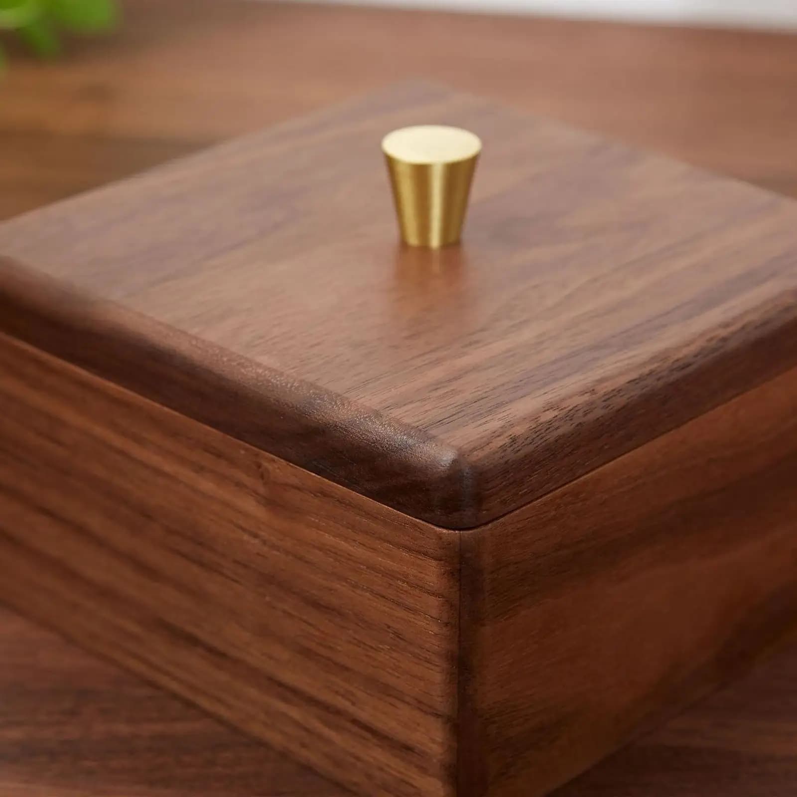 Wooden Toothpick Holder Wooden Jewelry Box Decorative Organizer Rustic Wood Memory Box for Notes Rings Toy Cosmetic Bracelets