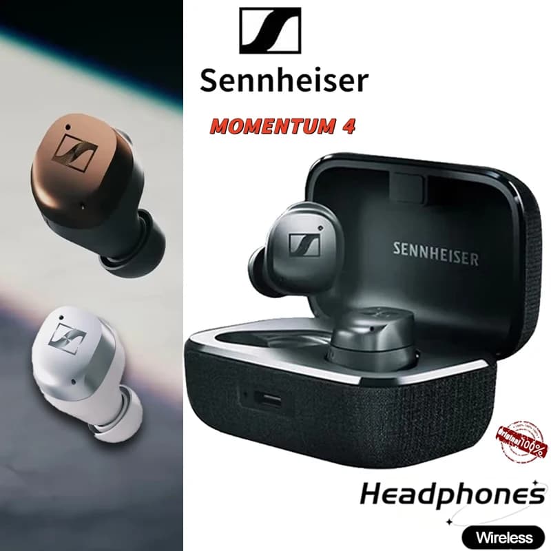 Original Sennheiser MOMENTUM 4 2026 with Bluetooth 5.4, Waterproof Headphones for Sports and Games