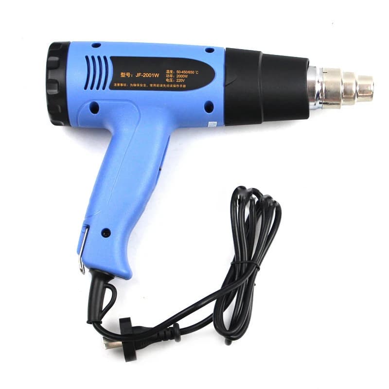 Supporto a ventosa flessibile per pistola termica per riparazione ammaccature auto o applicazione pellicole