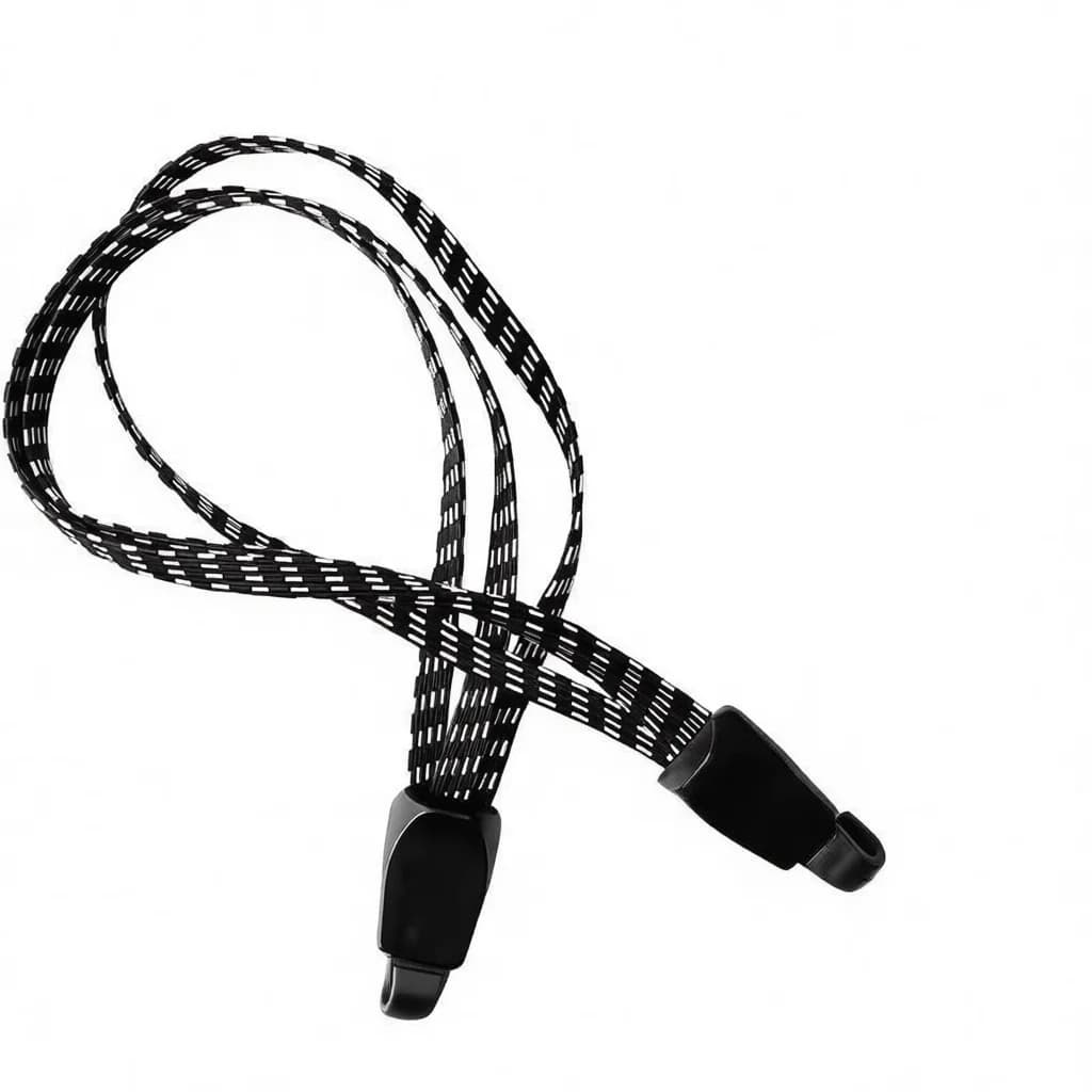 Elastic Bungee Cord Luggage Strap Bicycle Rear Rack Tie Down Belt Adjustable Rope For Ebike Cargo Binding Black