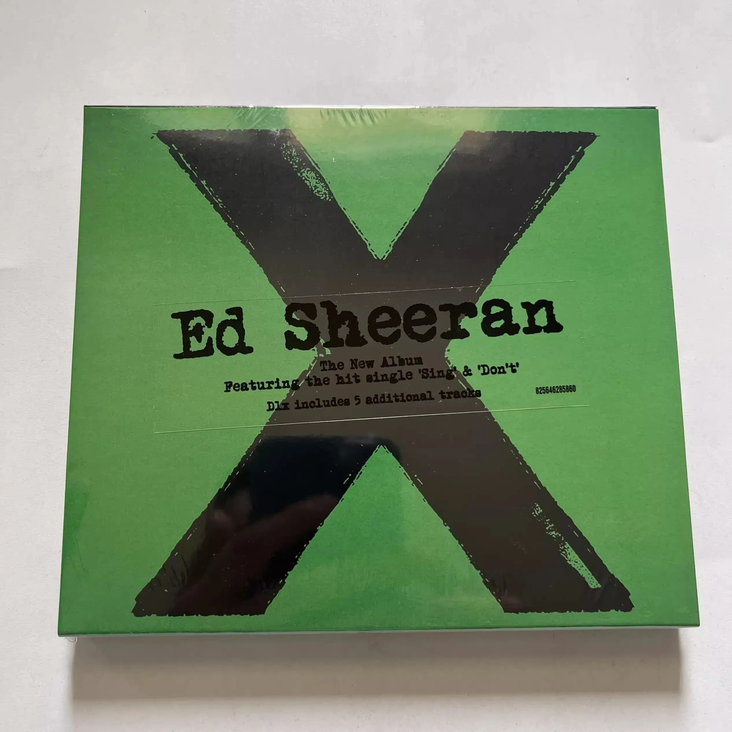 Classic Pop Ed Sheeran Music CD mini X "Multiply Deluxe Album Thinking Out Loud Music Record Cosplay Walkman Car Soundtracks Box Gifts