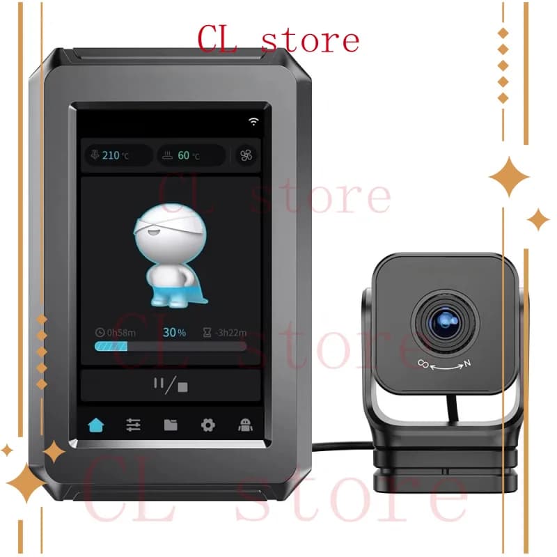 Il nuovissimo kit intelligente per la stampa 3D Creality 3D V3KE/K1/K1C/K1MAX Nebula Camera è compatibile con più modelli
