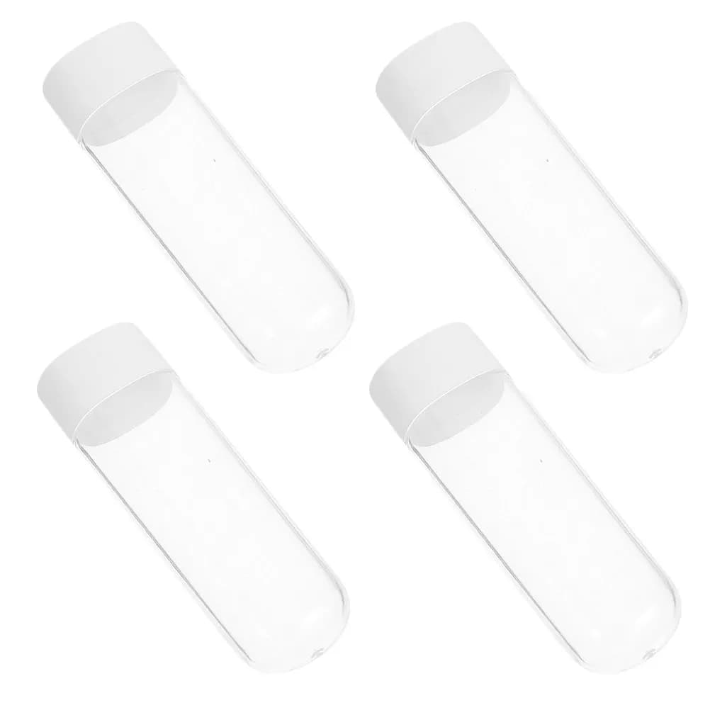 4 Pieces Transparent Case for Electric Brushes Heads, Multi-purpose Heads Travel Laptop, Light PS PP Box