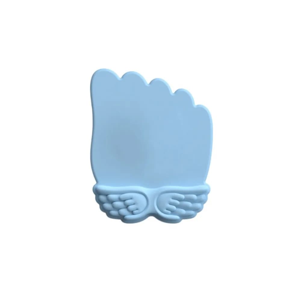 Supporto per Polso per Mouse a Lento Ritorno, Design ad Ali, Tappetino Creativo per Mouse, Impermeabile, Comodo Poggiapolsi per Tastiera
