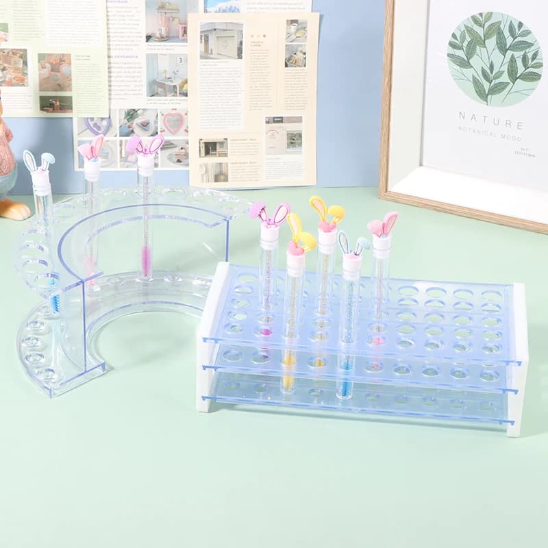 Eyebrow Brush Exhibitor for tubes Bracket for storing eyelash brushes Lipstick holder for acrylic pen Beauty makeup tools