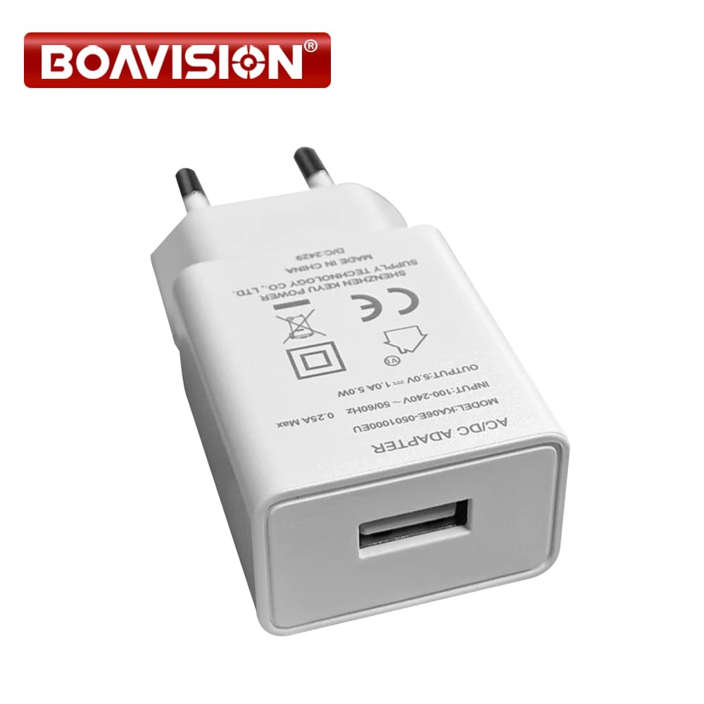 Caricabatterie adattatore per porta USB AC/DC qualificato spina ue per Baby Monitor VB603/VB801